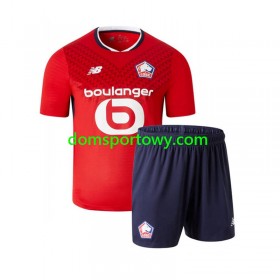 Koszulka LOSC Lille Dziecięcy Domowe Koszulki Piłkarskie 2024-2025 Krótki Rękaw